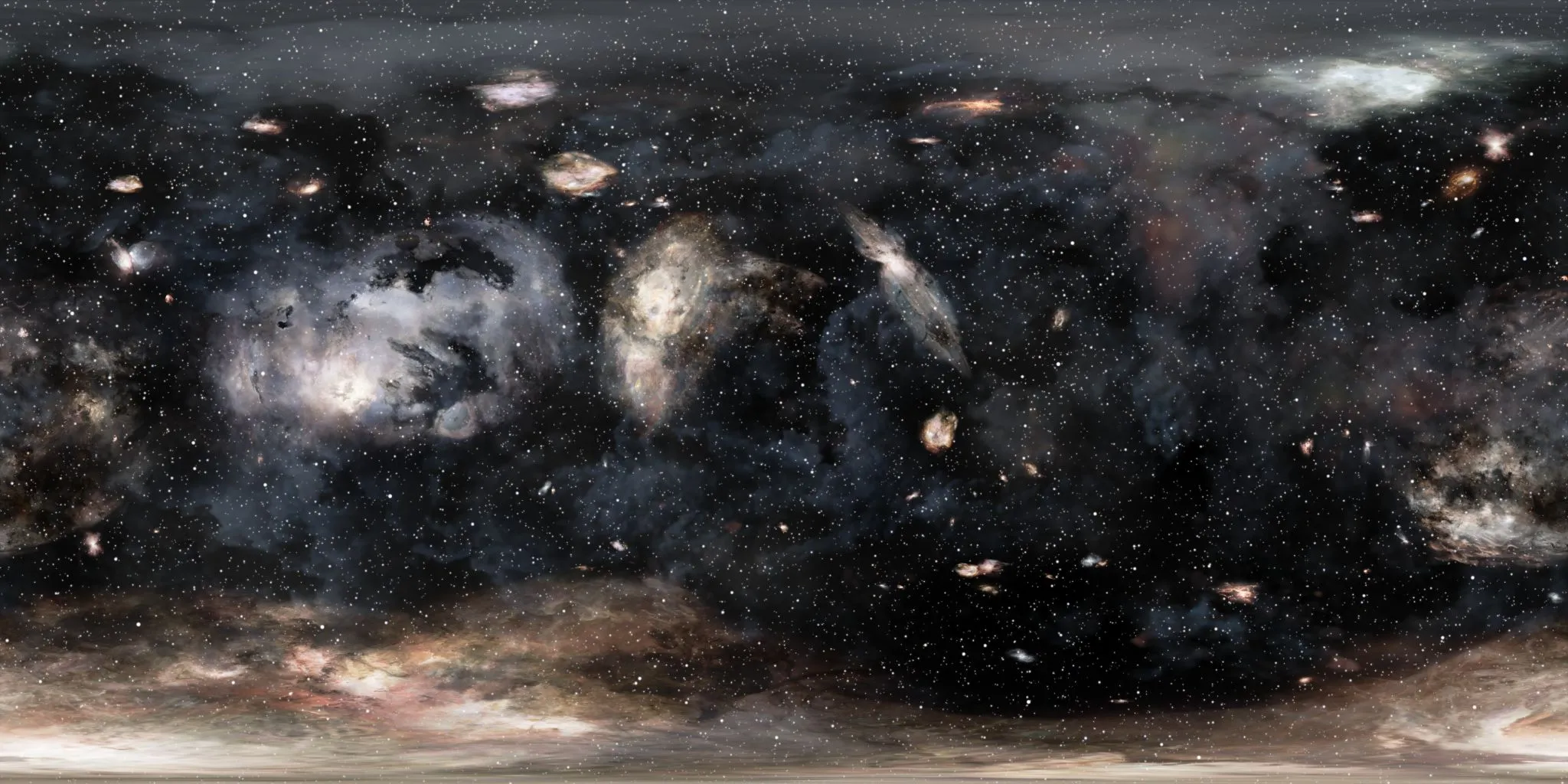 Pintura de galaxia nueva de DNEG